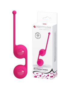 Roze silikonske vaginalne kuglice - 014493