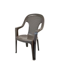 Stolica Valentina ratan - Tamno moka 94704 - 94704