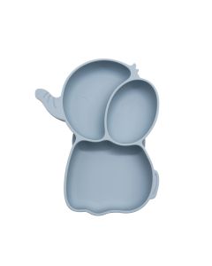 VOLIBABY Tanjir vakum silikonski slon - VB00987_plava