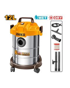 Usisivač za suvo i mokro usisavanje VC14122 12L SUPER INGCO