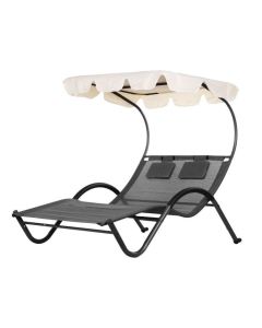 MULTIGARDEN Velika baštenska ležaljka za dvoje sa jastucima