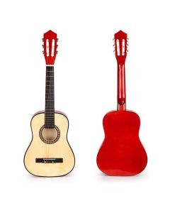 ECO TOYS Drvena gitara za decu, crvena - HX18022-30C