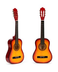 ECO TOYS Drvena gitara za decu, natural - HX18022-30