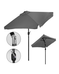 MODERNHOME Veliki pravugaoni suncobran dark grey