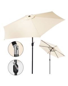 MODERNHOME Veliki ugaoni suncobran beige
