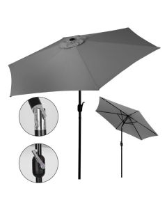 MODERNHOME Ugaoni suncobran 270cm, siva - SL-UM003C GREY