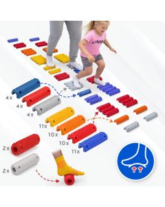 Prevencija i korekcija ravnih stopala, podrška Veliki set 42+12+2+2 elemenata, proizvođač Iron Sport