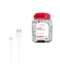 Ven Dens USB kabl VD-DCR 03 USB na Type C 1m 1/50 kom, bela