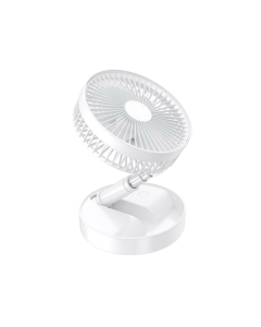 Ventilator sa podesivom visinom i daljinskim upravljačem beli - 617120