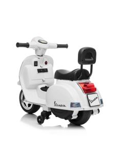 EUROBAJK Dečji motor na akumulator Vespa PX150, bela - 10434