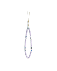 Vežica za mobilni Guess Strap Heishi Beads Lilac - GUSTPEARU