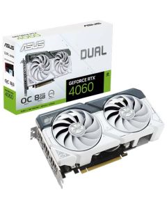 ASUS nVidia GeForce RTX 4060 8GB 128bit DUAL-RTX4060-O8G-EVO-WHITE - VGA02972