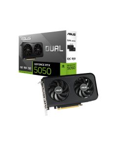 ASUS Graficka karta DUAL-RTX5050-O8G NVD/8GB/GDDR6/128bit/crna