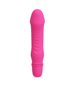 Mali roze vibrator 10 funkcija vibracije - 014510-2