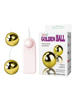 Zlatne japanske kuglice sa vibracijom - 014049-6
