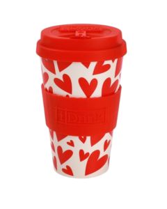 ITOTAL Čaša za poneti 435ml Follow your heart