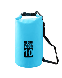 Vodootporna suva torba Ocean Pack 10L svetlo plava - 46671