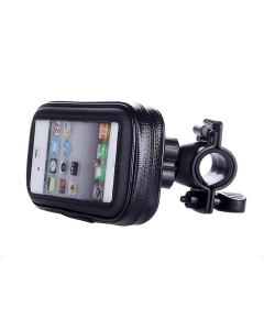 Vodootporna torbica za telefon za bicikl/ motor crna 6.5in