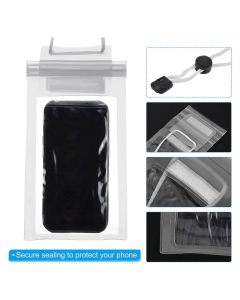 Vodootporna torbica za telefon bela - 601860