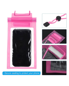 Vodootporna torbica za telefon roze - 601861