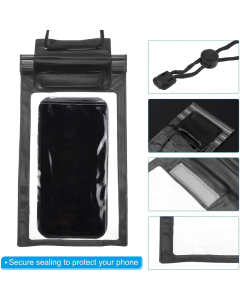 Vodootporna torbica za telefon crna - 603629