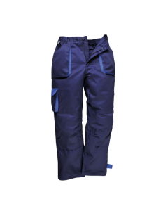 MONSUN Radne pantalone postavljene Contrast, teget/plava - 54888-1L
