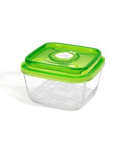 ZEPTER Staklena vakuum posuda 19x19x9.5cm 2.2L - VS-011-19
