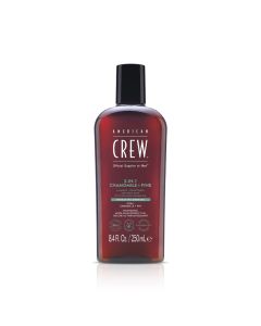 AMERICAN CREW Gel za tuširanje, Šampon za kosu i Regenerator za kosu RELAXING, 3u1, 250 ml - VSD751
