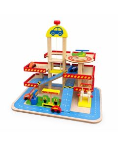 Parking KINDER HOME, višespratna garaža sa liftom, heliodromom, benzinskom pumpom i autoperionicom