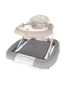 BBO Dubak - klackalica za bebe Funride W1005RA2, siva