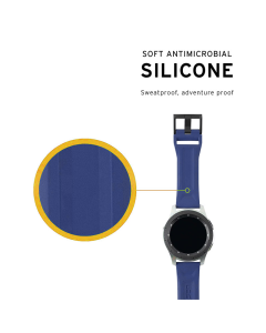 Watch Silicone Strap UAG Scout 22mm plavi