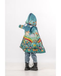 BAIKA Kaput za devojčice - Rainbow Unicorn - KDRUNI110