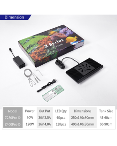Nanobit WeekAqua LED lampa Z400 Pro Sea (za morsku akvaristiku)