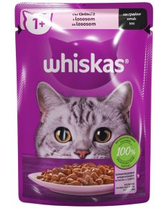 WHISKAS Hrana za mačke Adult sa lososom 85g - 3638700