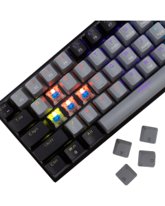 White Shark TASTATURA GK 002221 WAKIZASHI-2 Gray, MEHANIcKA - US - WS506323