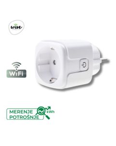 Wise Wifi Pametna Utičnica sa merenjem potrošnje WU1011 - PMK000083A00000