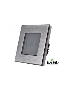 Wise Wifi pametni dimer prekidač, aluminijumski srebrni panel - PMK000062A00000