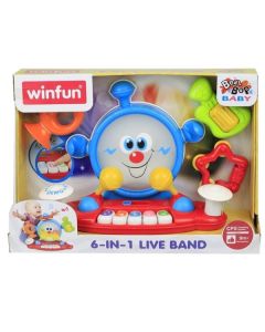 WINFUN Muzička igračka za bebe 6u1 Live band 002087-NL - 57793
