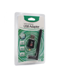 Wireless N adapter sa antenom USB 2.4GHz 5DB 300Mb JWD-U63 - 88952