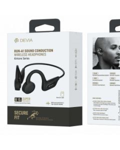 DEVIA Bluetooth slušalice Kintone Run-A1, crna - 21861