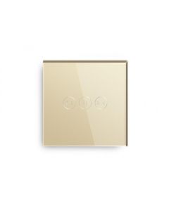 Wise Wifi pametni prekidač za roletne, zavese - stakleni panel krem - PMK000032A00000