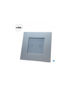 Wise WISE wifi pametni prekidač - 2 tastera, PVC mat panel beli - PMK000150A00000