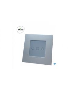 Wise WISE wifi pametni prekidač - 3 tastera, PVC mat panel beli - PMK000152A00000