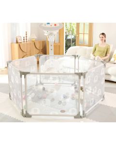 BBO Ogradica za igru 6u1 Fun 2 play 80x72cm Elephant - WMWL01-1EL
