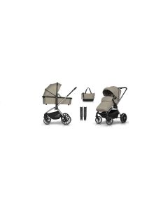 EUROCART Kolica za bebe 2u1 Easy Go Giroc Savana, bež - W-EA-GIRO-SB