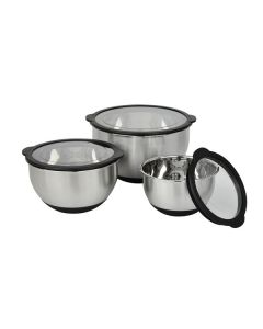 FG HAUS Set činija sa poklopcem 3/1 BR99, inox