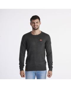 GEOGRAPHICAL NORWAY Džemper ferasmo dark grey men 246 pna M - WY3024H-GNL