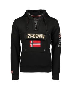GEOGRAPHICAL NORWAY Duks sa kapuljačom gymclass dgreen db men 054 M - WZ6308H-GNXXL