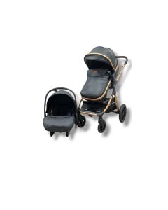 BBO Kolica za bebe X1 Dory 3u1, crna - X1SBLACK