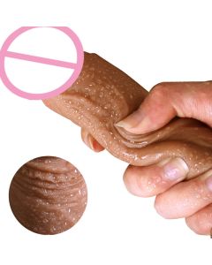 Veliki realistični dildo 21 cm (medicinski silikon)